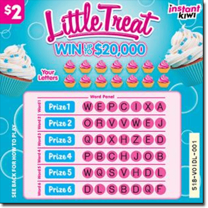 Little Treat Instant Kiwi lotto