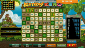 Monkey Keno by Microgaming