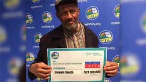 Jimmie Smith finds winning lottery ticket a year later